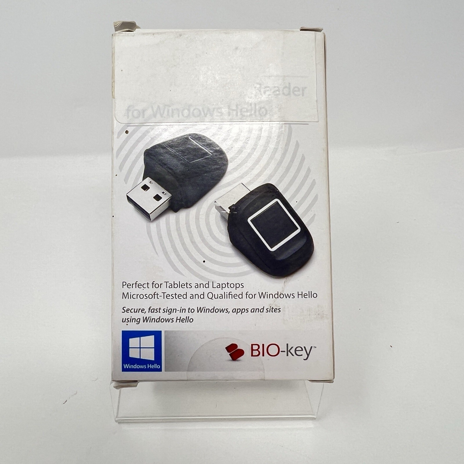 Bio-Key Sidetouch Compact Fingerprint Tested Qualified by Microsoft for Win 10