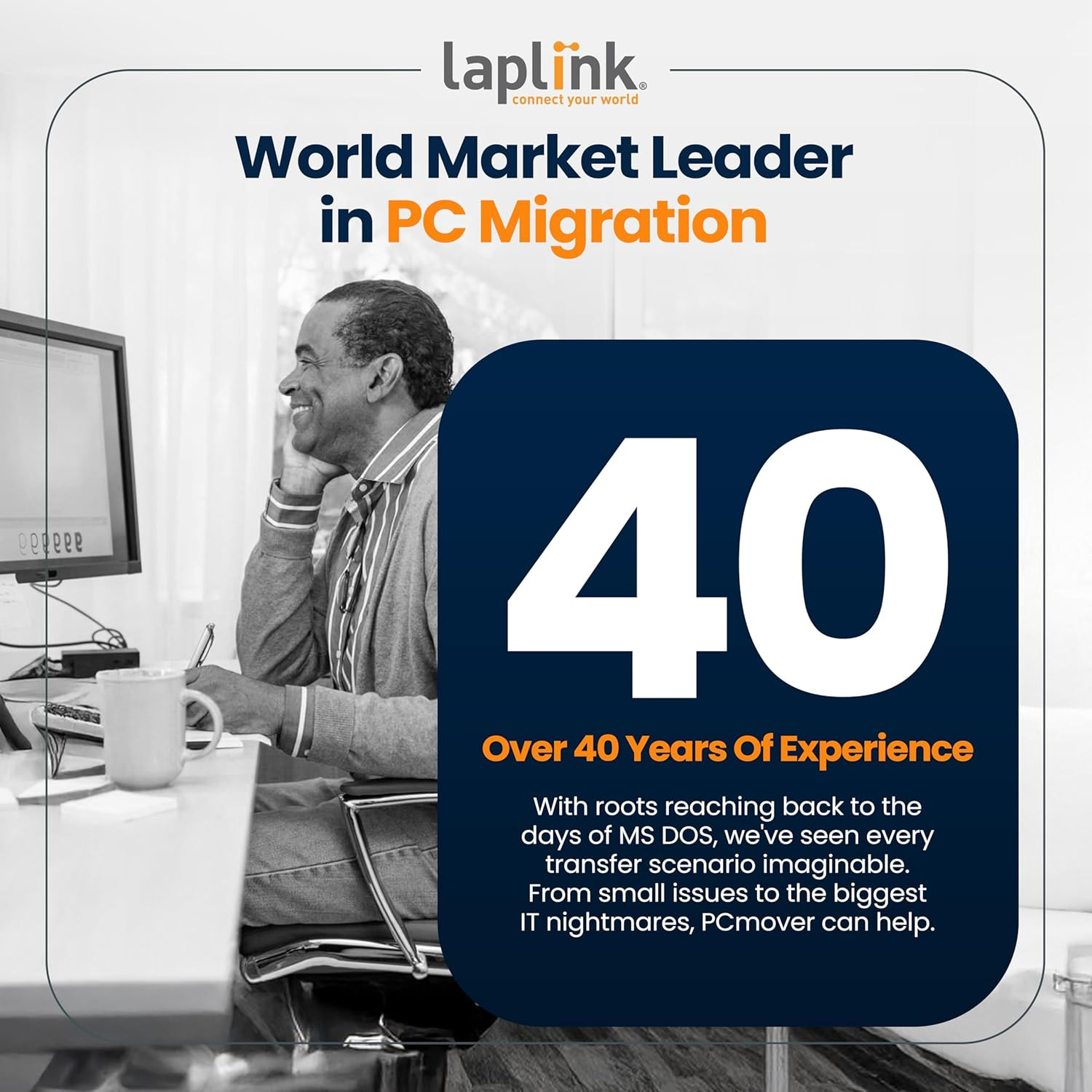 Easy Transfer Cable, Includes Pcmover Express Data Transfer Software and High Sp