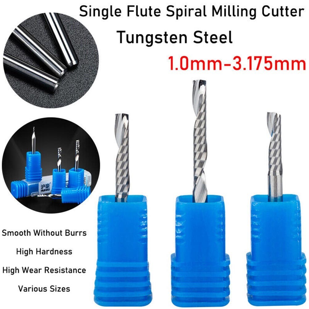 Professional Single Edge Spiral Milling Cutter for CNC Engraving End Mill
