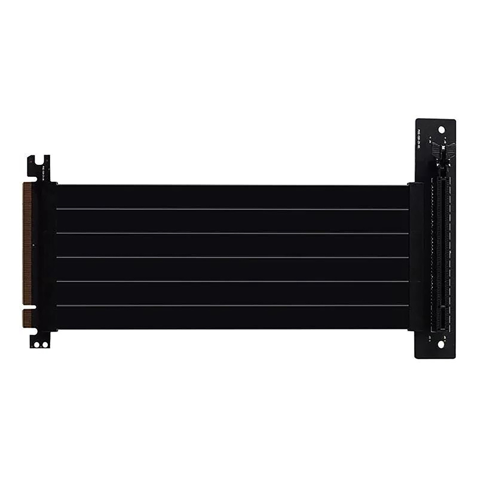 Black 20cm 90 degree PCIE 16X 3.0 Riser Cable Graphics Card Extension Cable