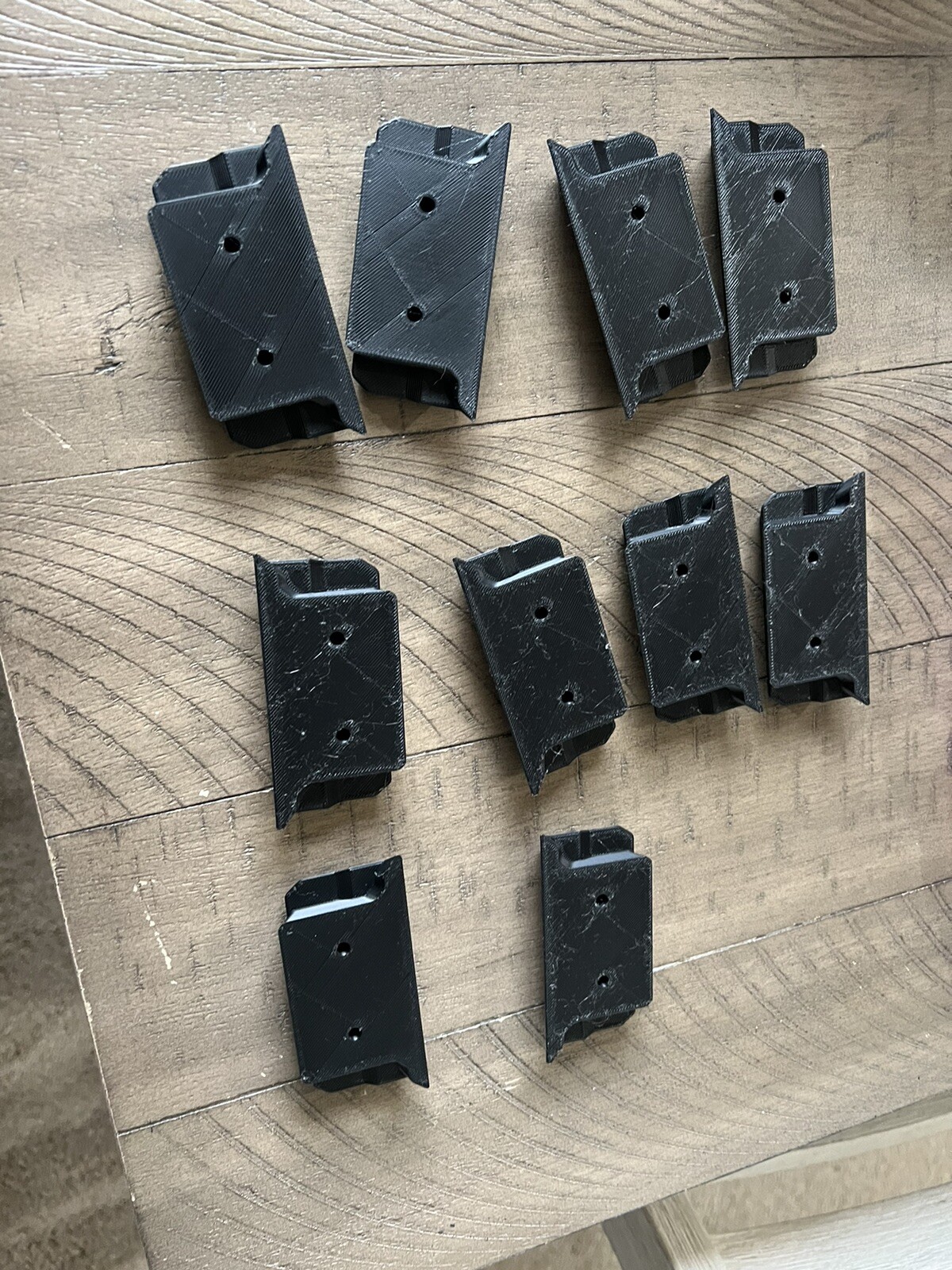10Pcs Mounting Feet for Milwaukee Packout,Mounting Plate Feet Mount Adapter Comp