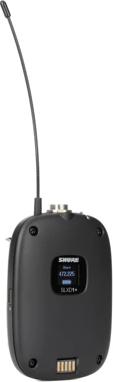 Shure SLXD1+ Wireless Bodypack Transmitter - G57 Band