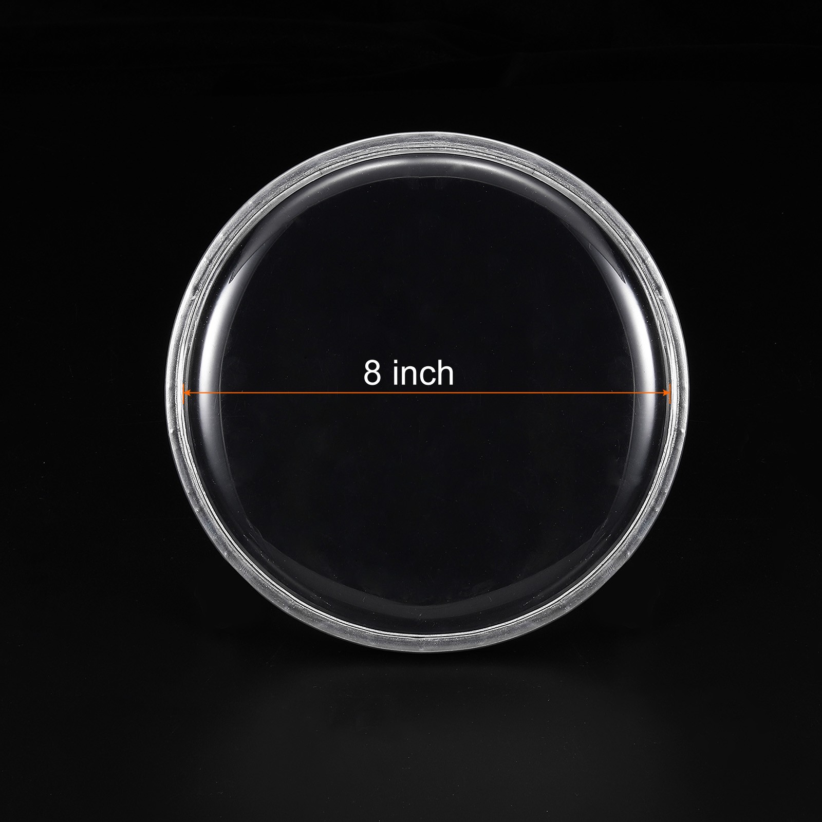 8 Inch Drum Head Drum Skin Drum Player Gift Transparent 2pcs