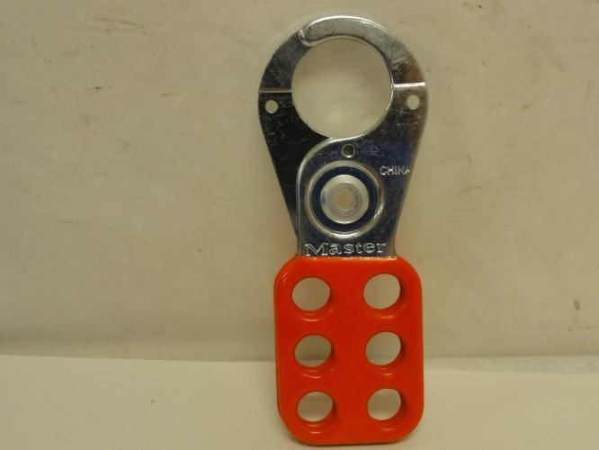 206086 New-No Box; Master 420 Steel Lockout Hasp; 1" (25mm) Jaw Clearance