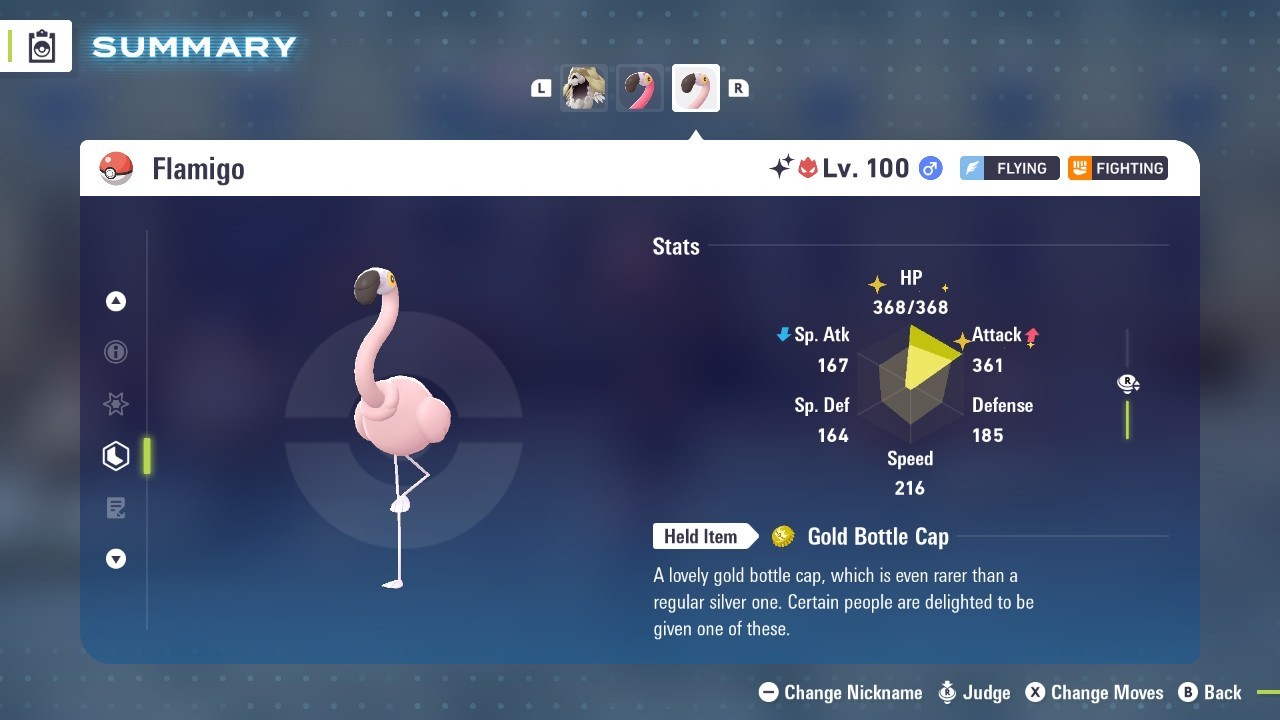 Pokémon Legends: Z-A Shiny Flamigo 6iv ✨Max EV✨ ALPHA