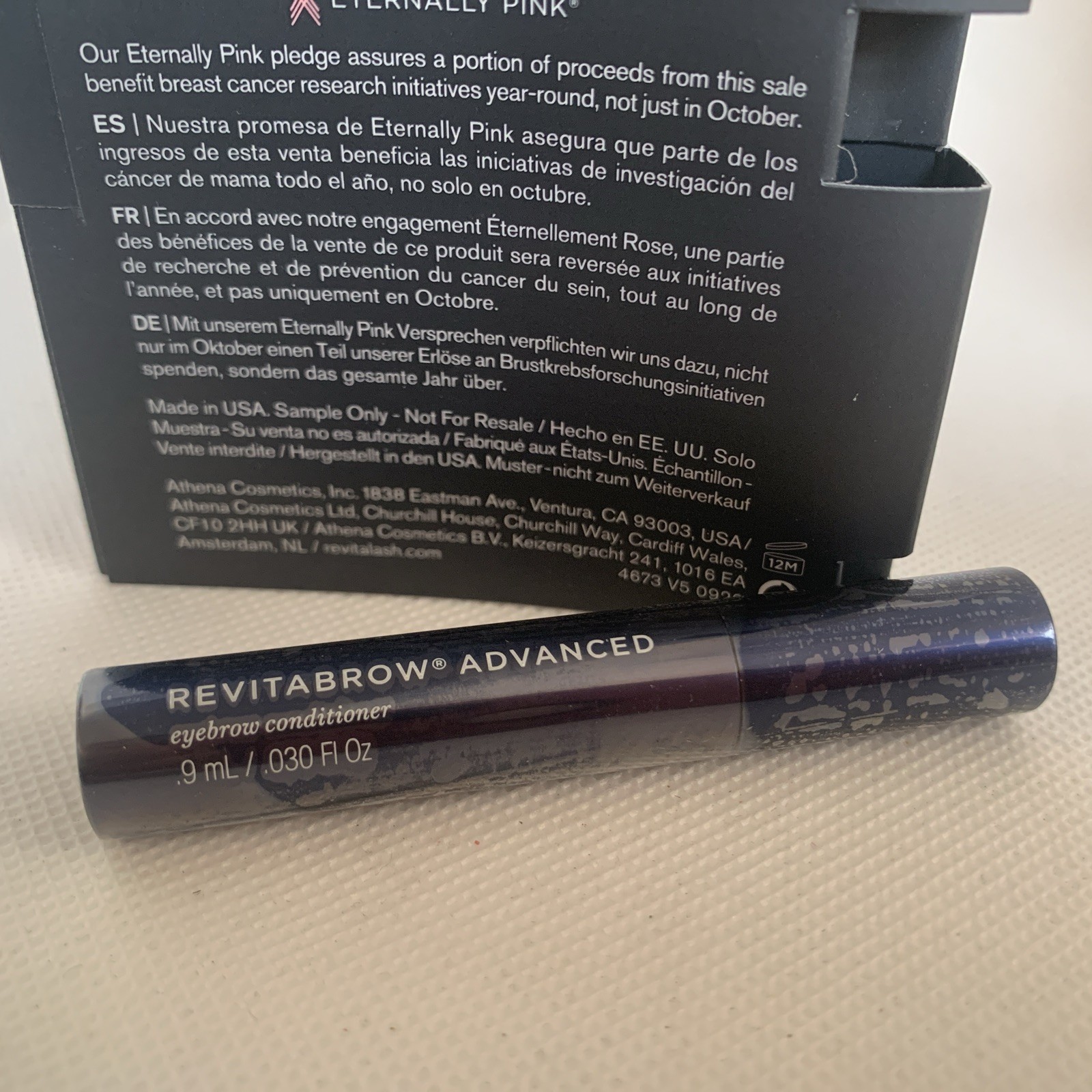 RevitaLash Cosmetics REVITABROW Advanced Eyebrow Conditioner 0.03oz SEALED Mini