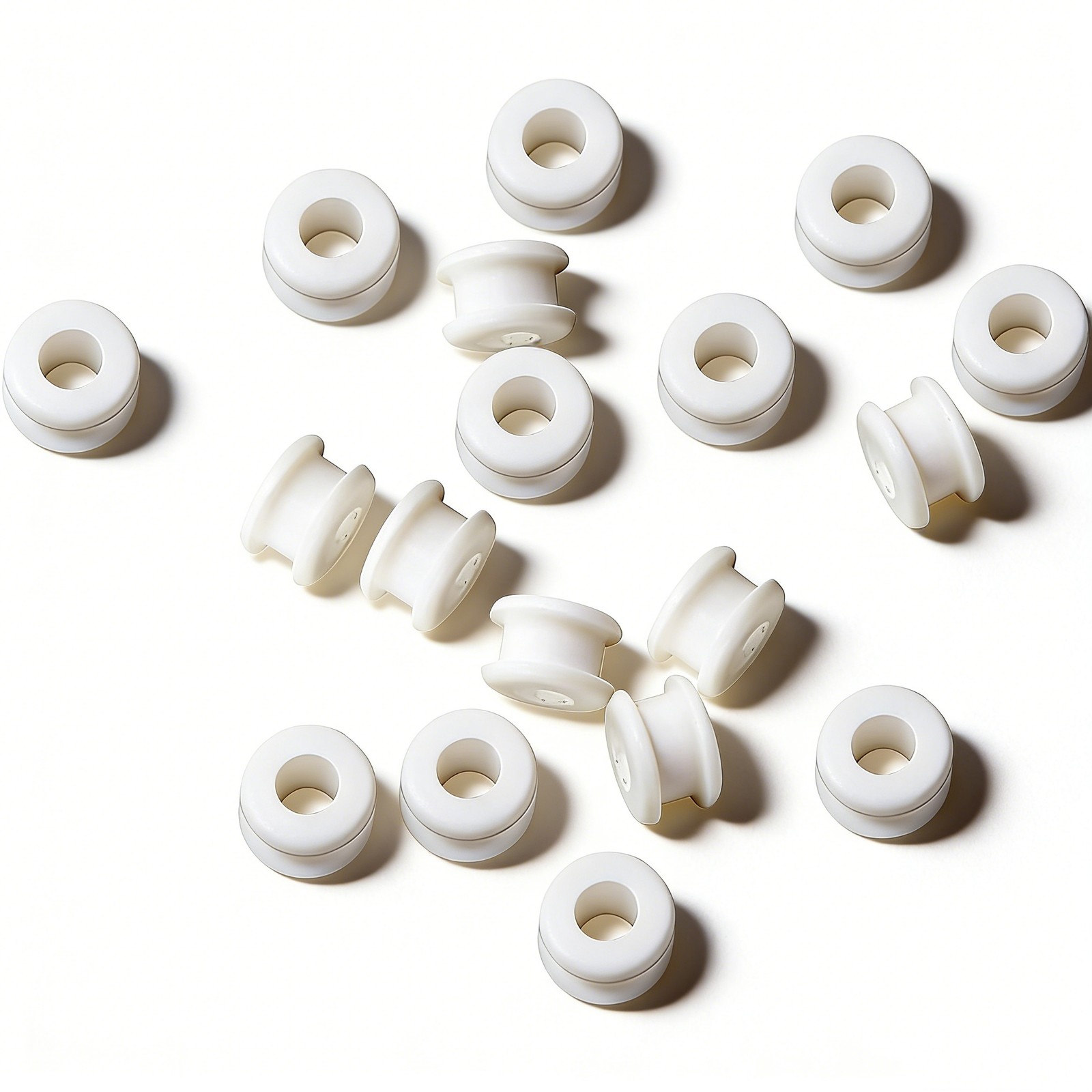 18Pcs Rubber Grommets White For Hunter Vintage Discontinued Ceiling Fans New