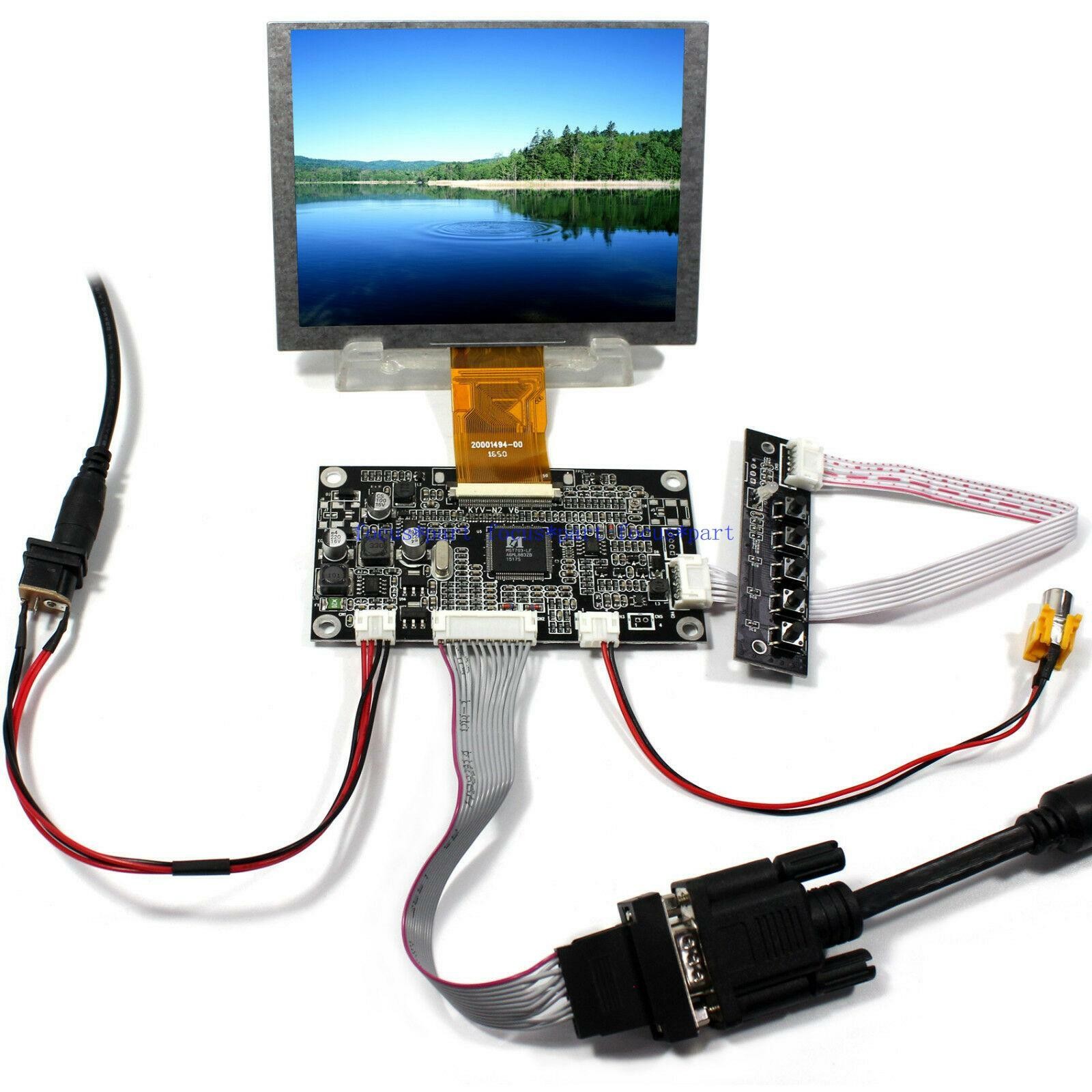 for VGA AV LCD Controller Board Driver with 7" A070SN02 V0 800x600 Screen Panel