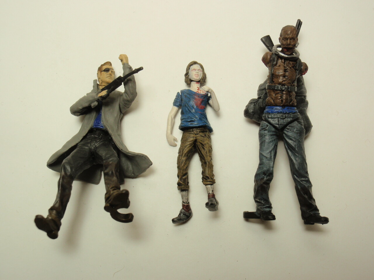 McFarlane Walking Dead Building Construction Mini Figures: 2 Walker & Governor