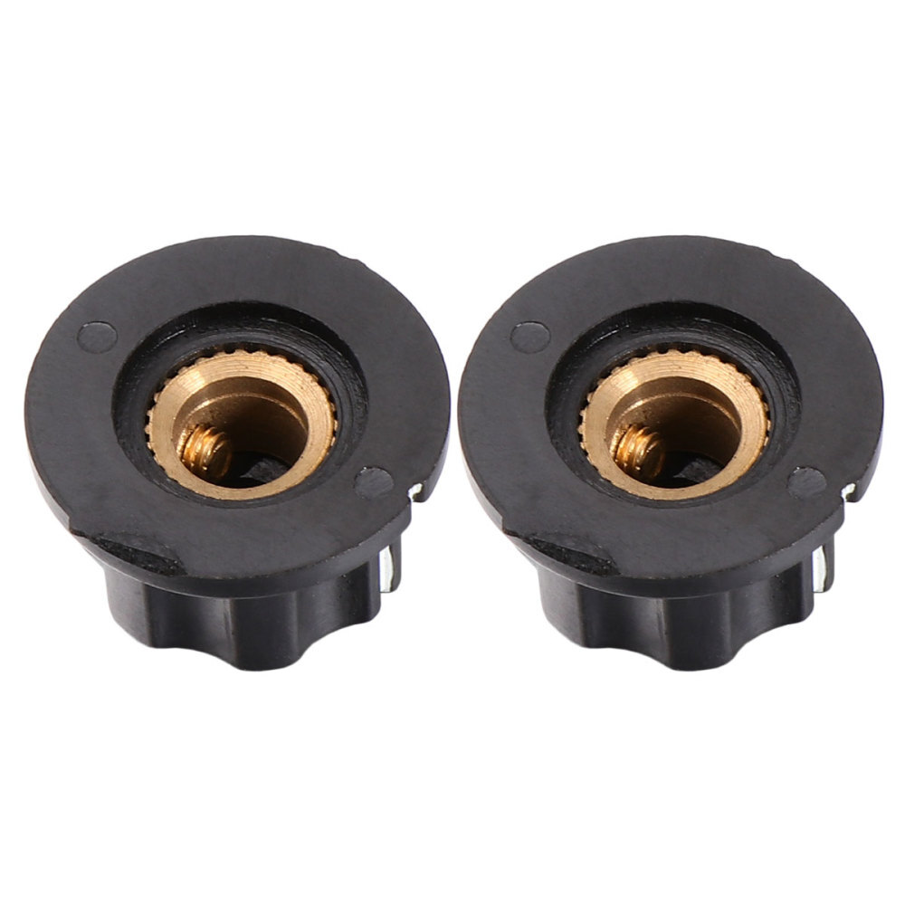 Potentiometer Knob Kit Rotary Switch Knobs Caps Kit Knurled Shaft Bakelite Knob