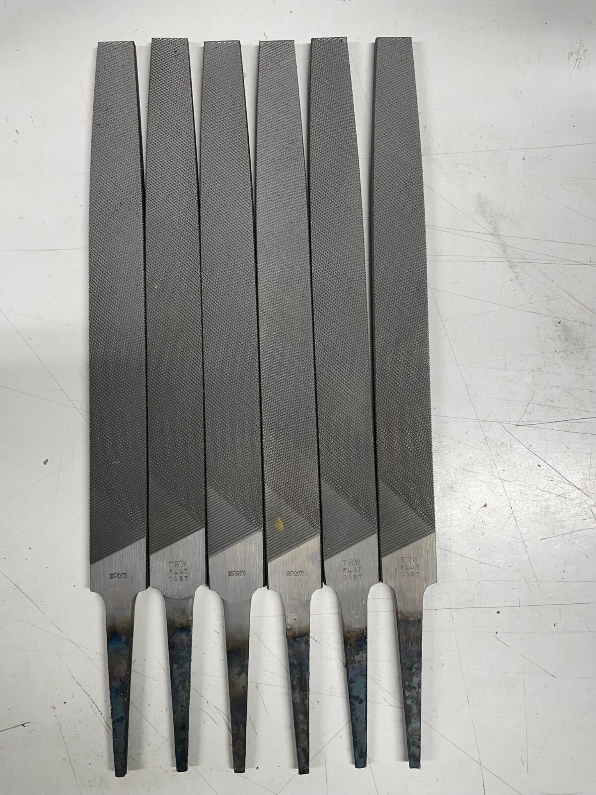 8"  BASTARD FLAT FILE (6-PACK) FREE SHIPPING