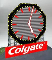 Miller Engineering 883251 HO/O Colgate Clock