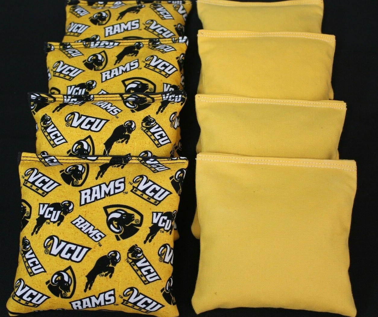VCU RAMS MENS BASKETBALL Cornhole Bean Bags 8 ACA Toss Bags