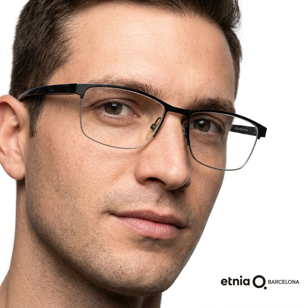 Etnia Barcelona KASSEL Men Eyeglasses China Half-rim Rectang