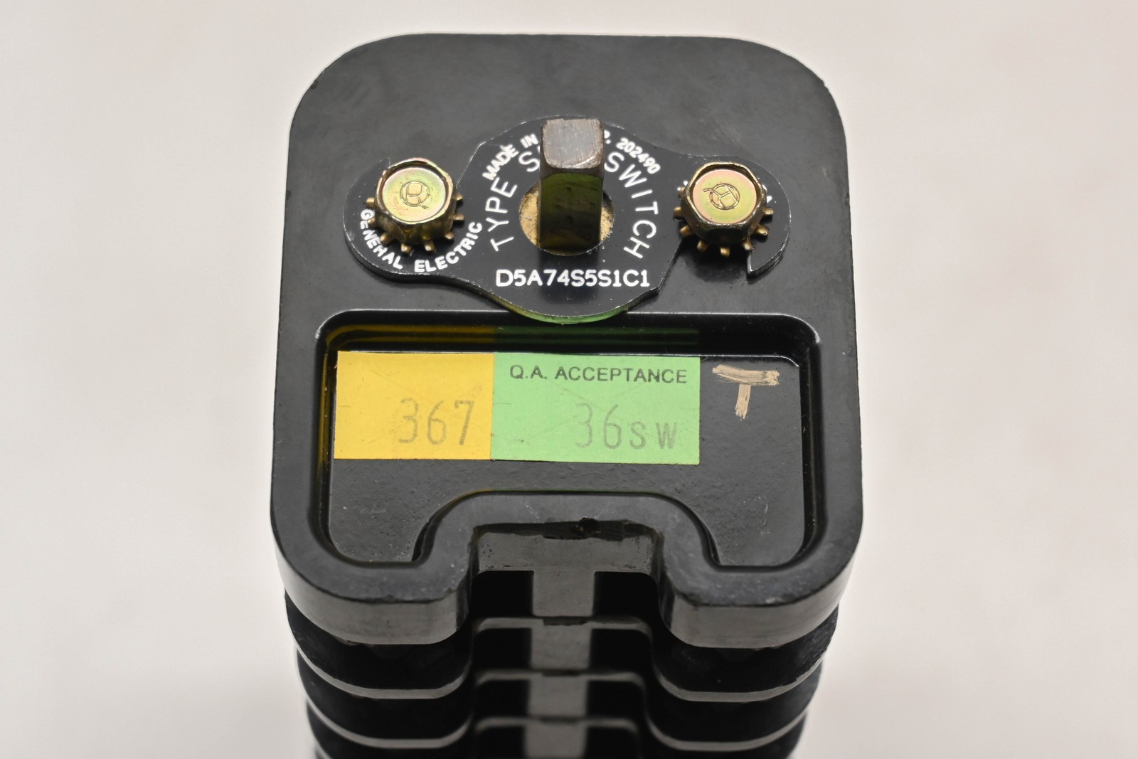 GE D5A74S5S1C1 SBM Rotary Switch