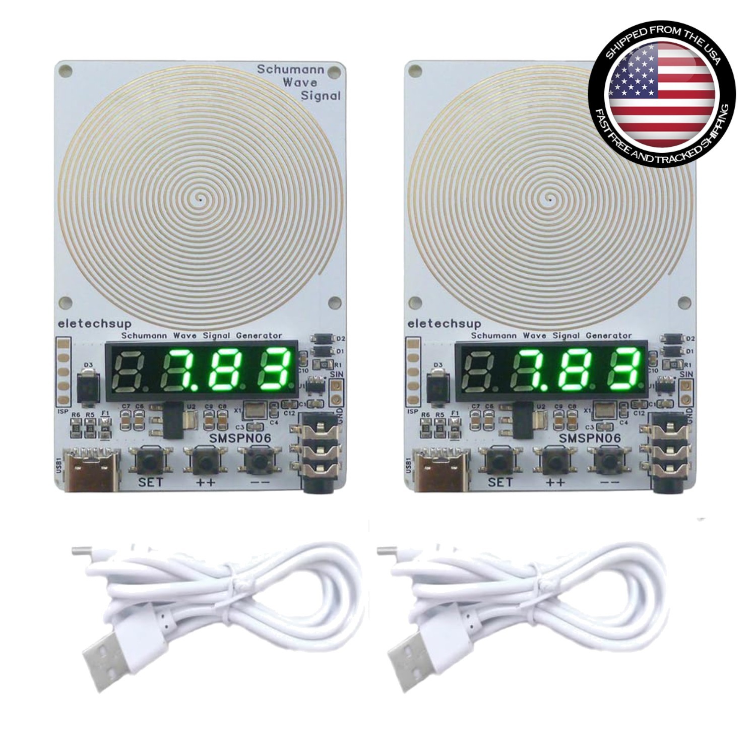 Signal Generator 0.01Hz-9999Hz Schumann Resonance Audio Waveform Synthesizer