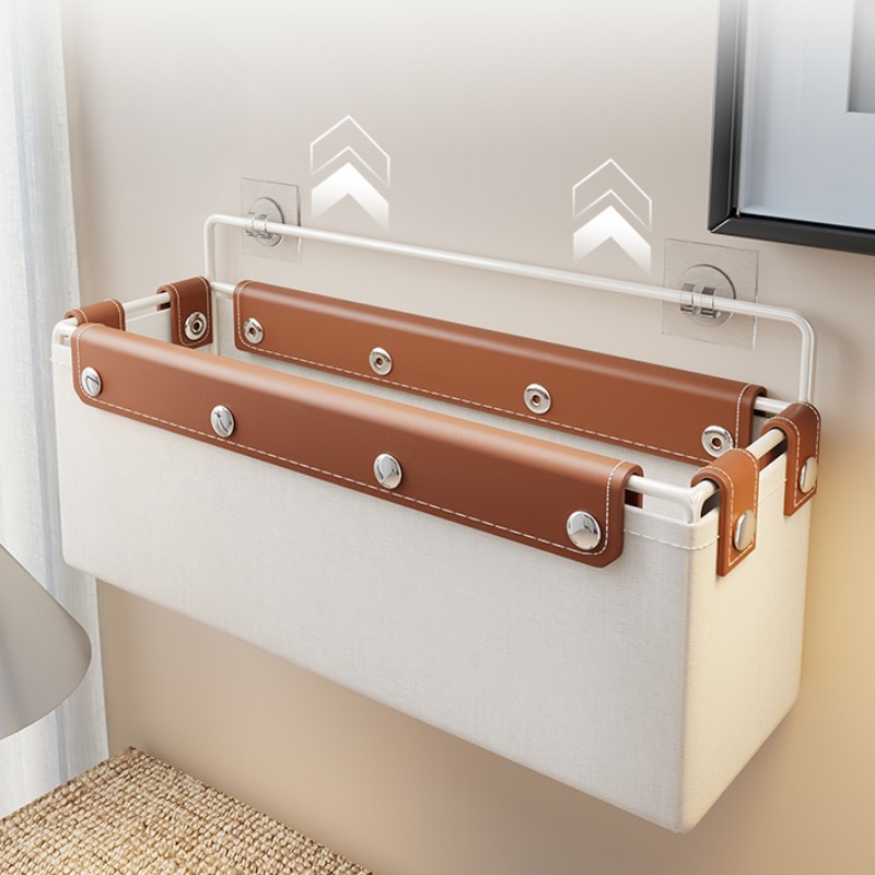 Wall-mounted Storage Rack Large Capacity Storage Basket Household Hanging Box