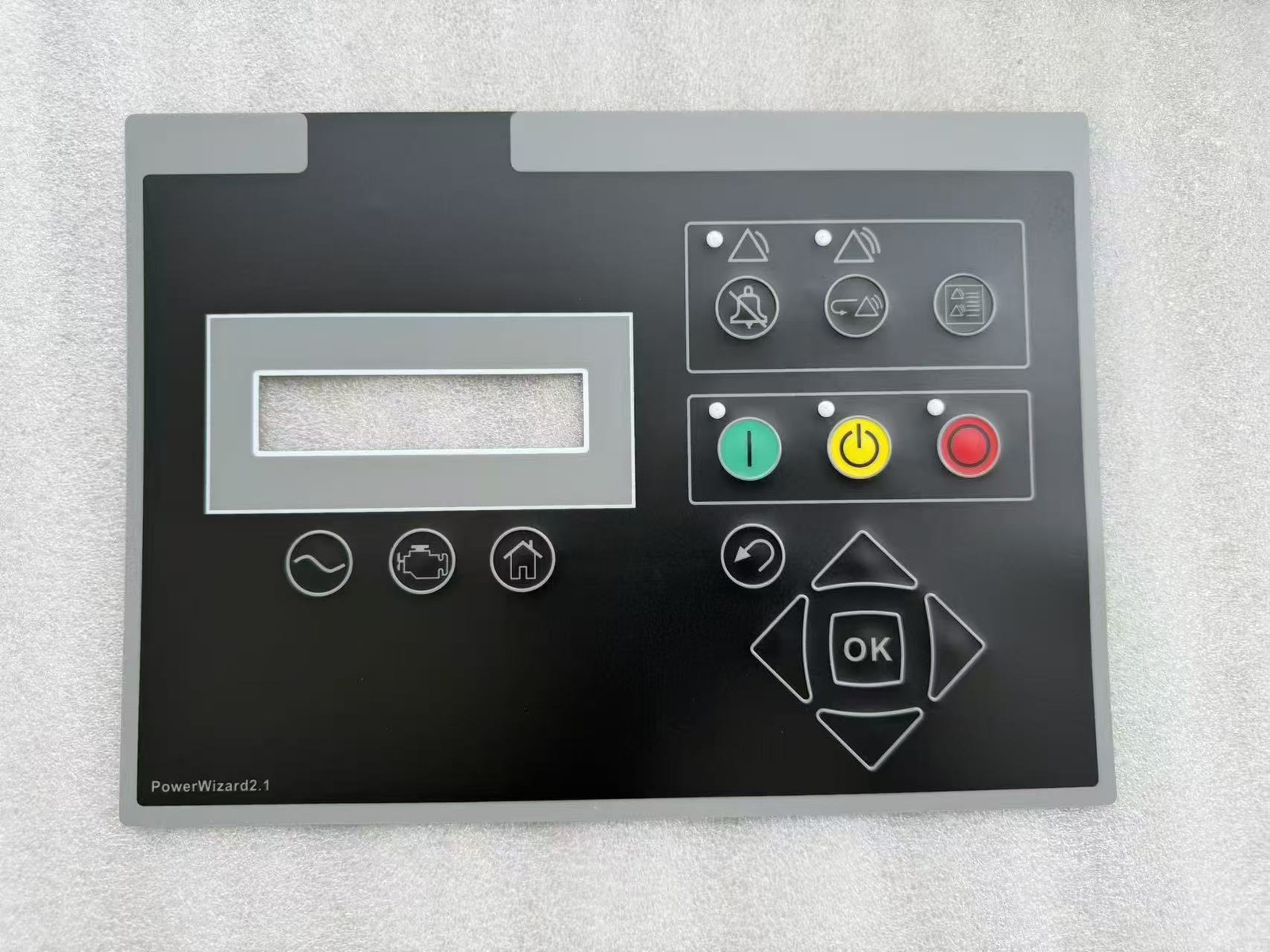 Keypad Membrane for FG WILSON Power Wizard 1.1 , 1.1+ , 2.1 Control Panel CAT