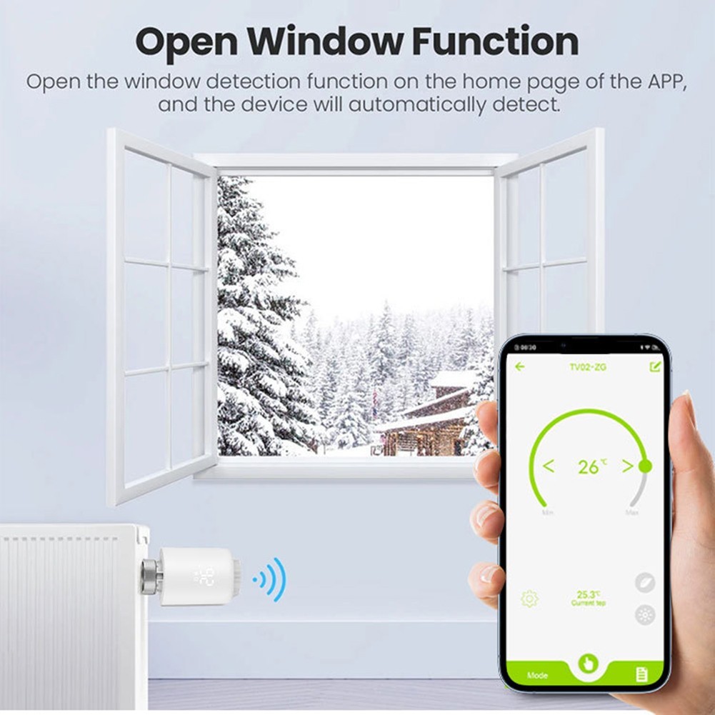 Voice Controlled Thermostat with Mobile App for Convenient Home Heating