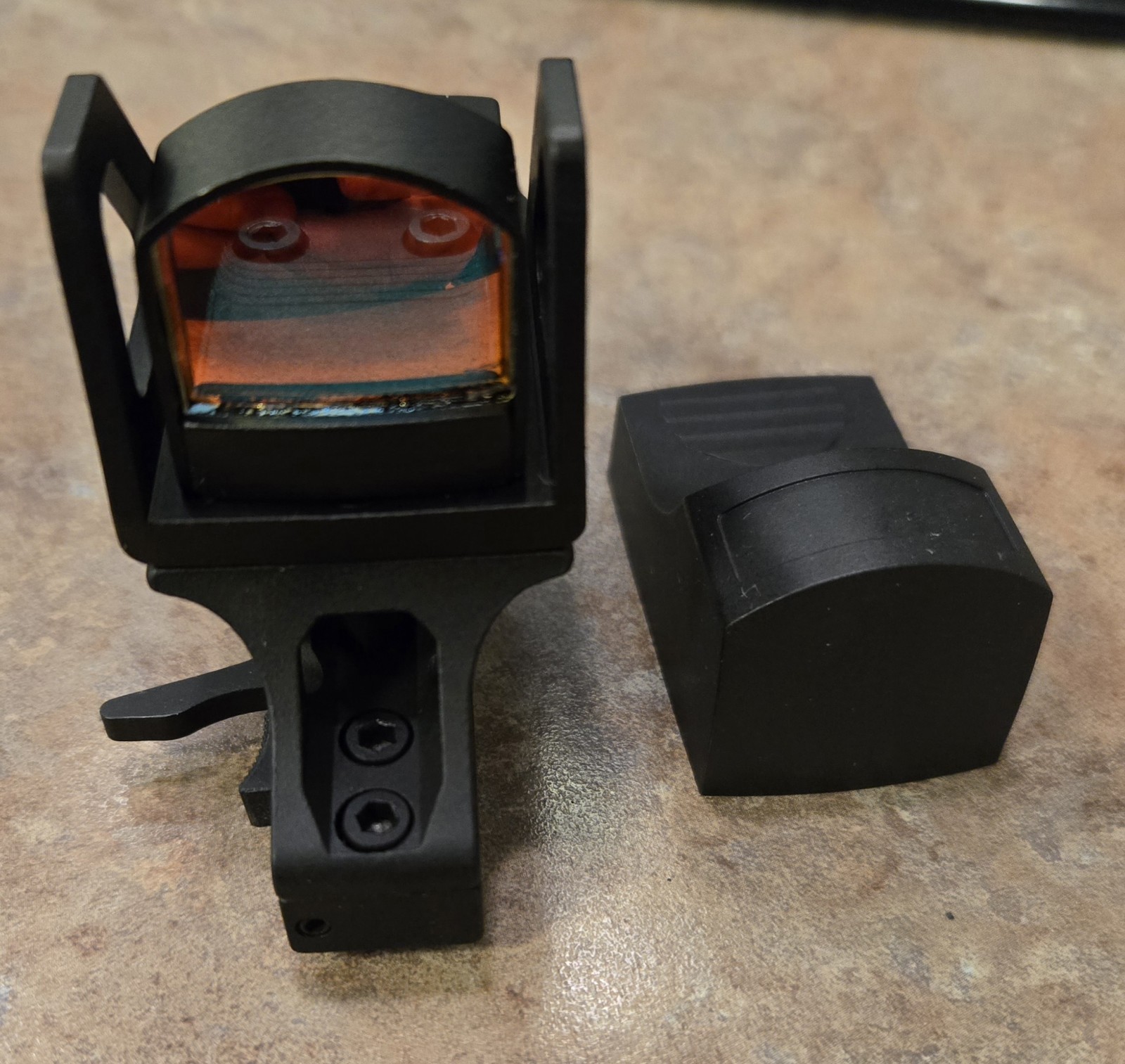 VISM Micro Red Dot Reflex Optic with Quick Release KeyMod Mount VDDABKM