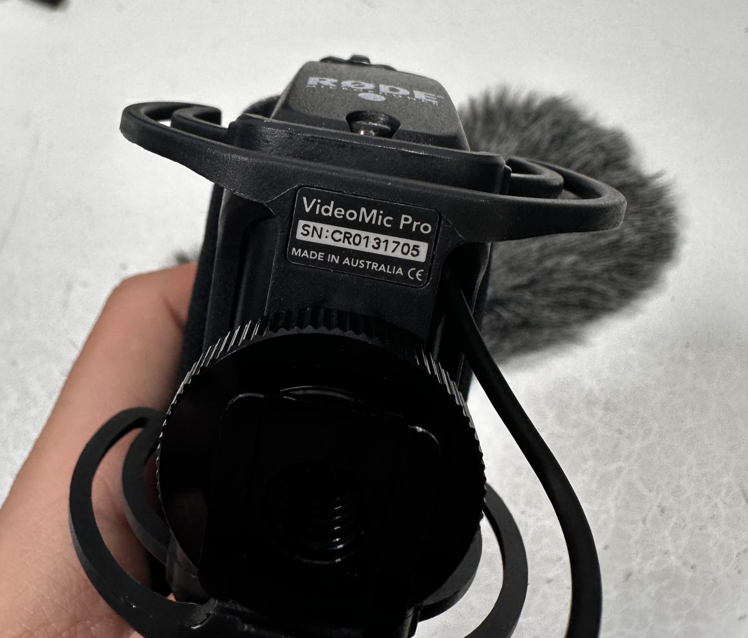 Rode VideoMic Pro On-Camera Shotgun Microphone DeadCat Windshield Foam Perfect
