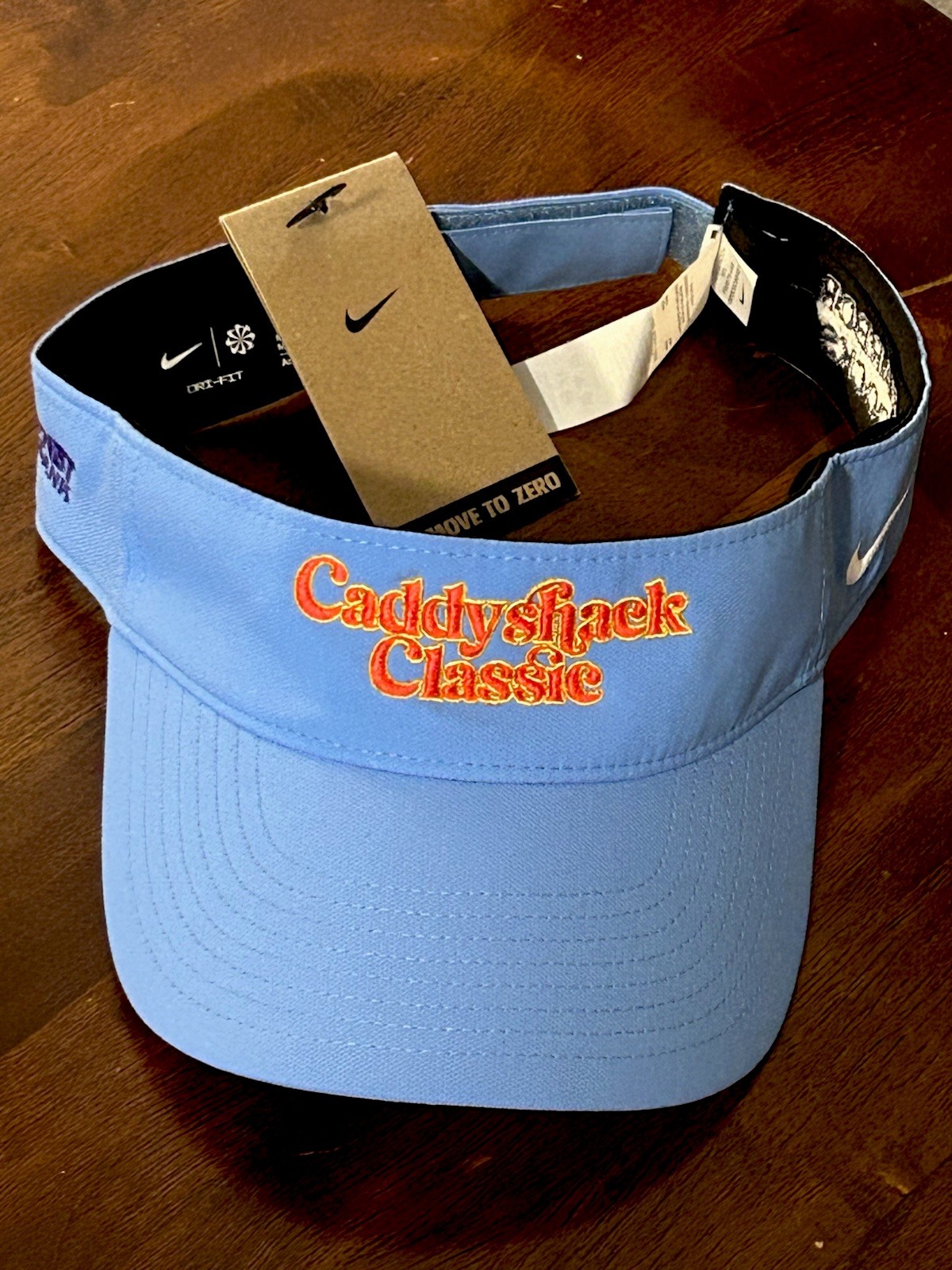 Nike Golf Visor - Caddyshack Classic - Harbor Docks - FNBT Bank - M/L