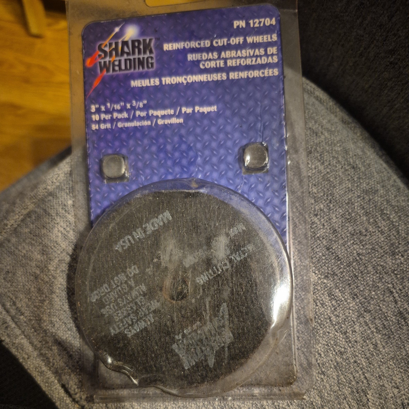 Shark Welding Reinforced Metal Cutoff Wheel 10 Pack #12704 U.S.A Sealed