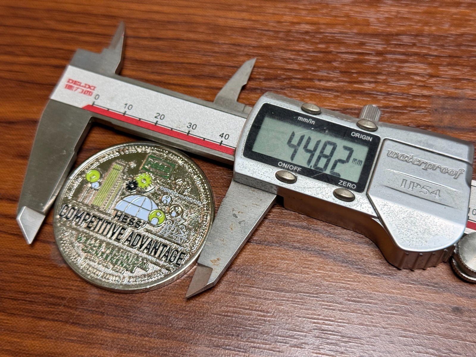 HESS Wells Technical Conference Challenge Coin W#6
