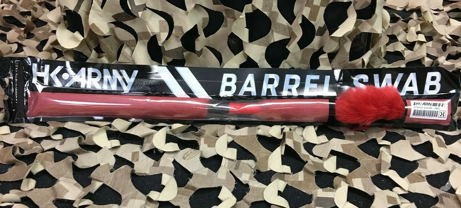 New HK Army Strike Barrel Swab Squeegee - Red