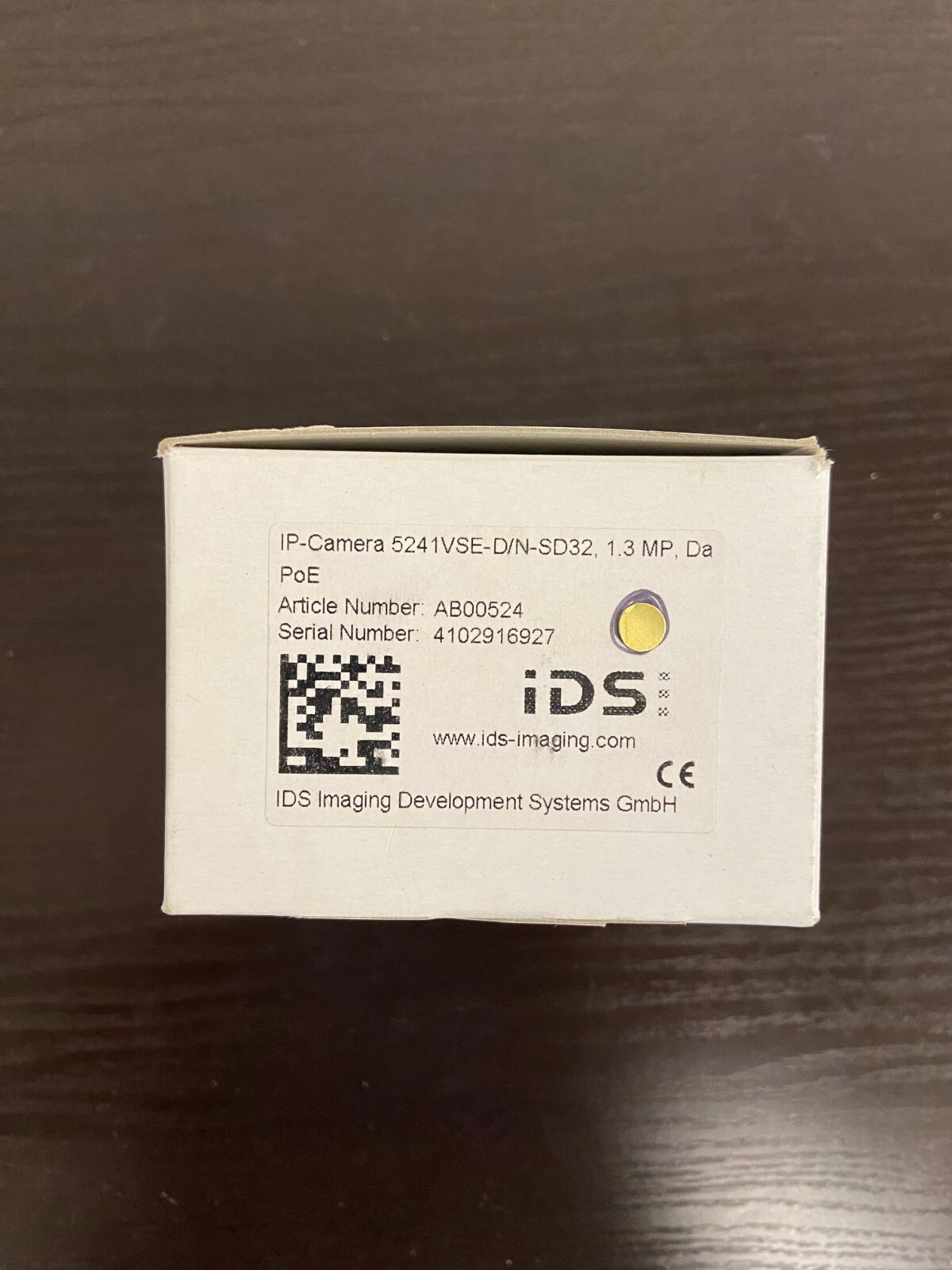 iDS Imaging 5241VSE-D/N-SD32 IP Camera