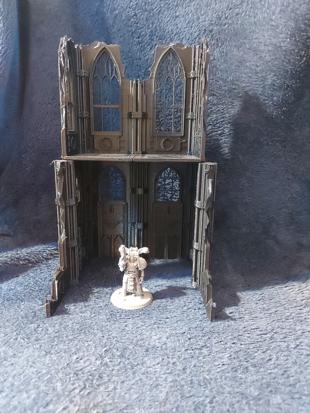 Kill Team Compatible Buildings for Tabletop War Games scatter 28mm