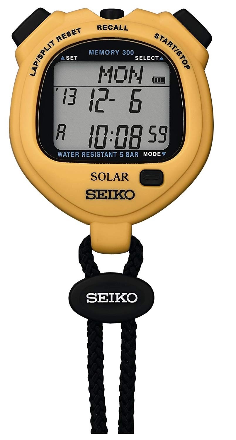SEIKO SOLAR CHARGER STOPWATCH "SOLAR STANDARD" SVAJ003