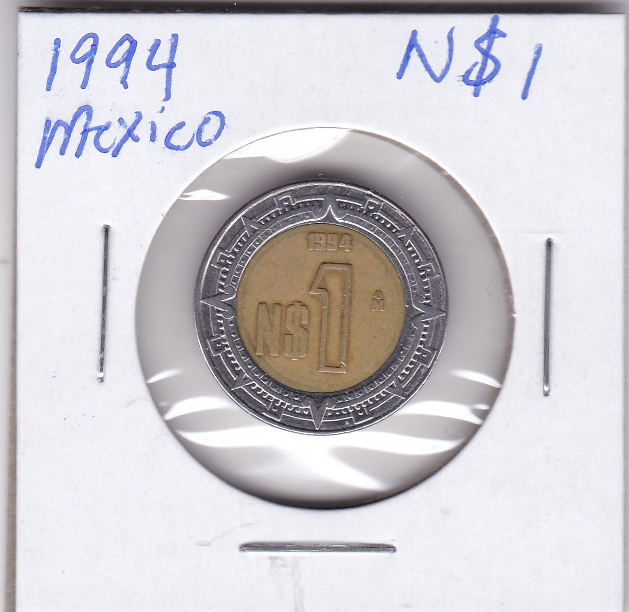 1994 Mexico 1 Peso