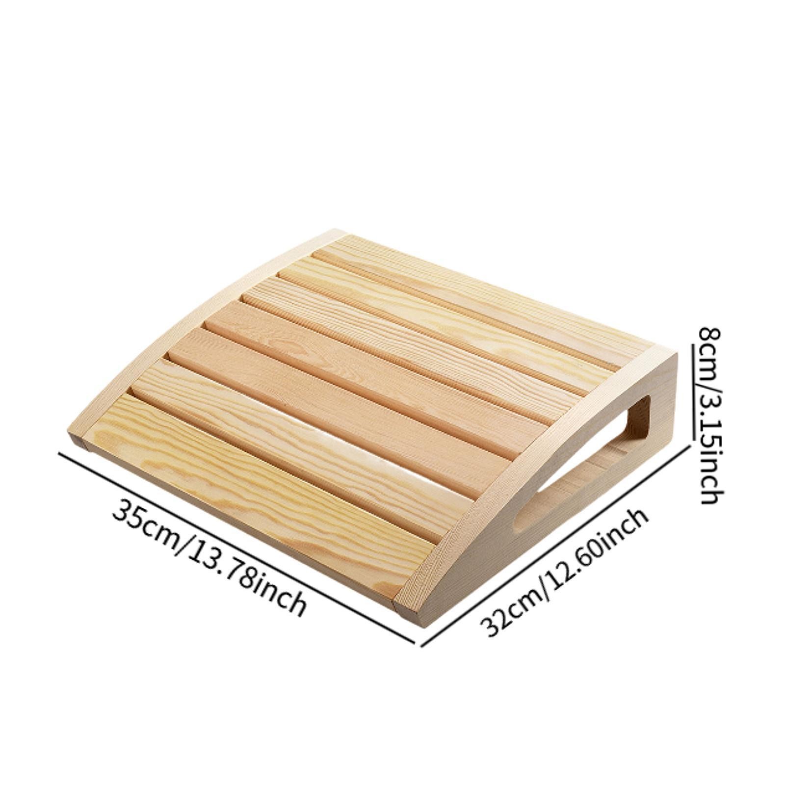 Sauna Backrest Wooden Sauna Headrest Support