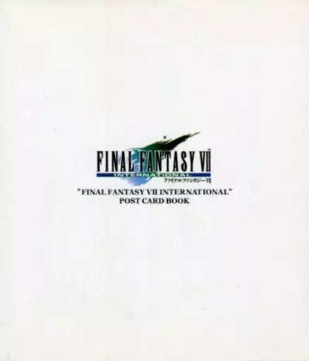 Anime Mook Consumer Game Books DegiCube FF7 Postcard Book 1999 Used