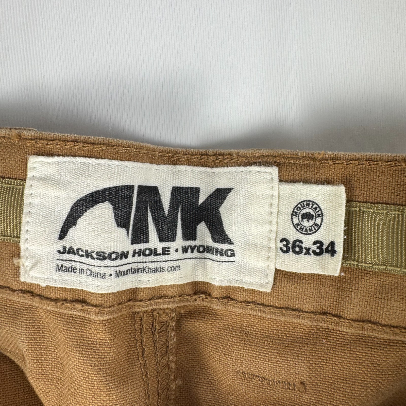 Mountain Khaki Alpine utility pant Mens 34x34 Canvas work pant