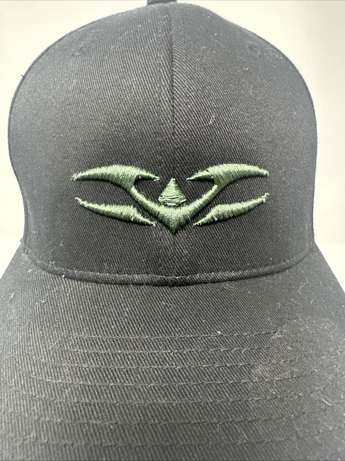 NEW Valken V Logo FlexFit Hat - Black/Green- Small/Medium