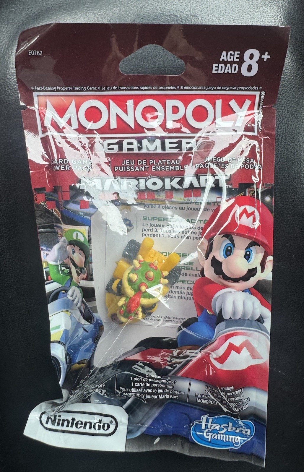 Monopoly Nintendo Mario Kart Gamer Power Pack Mariokart Bowser - NEW Sealed
