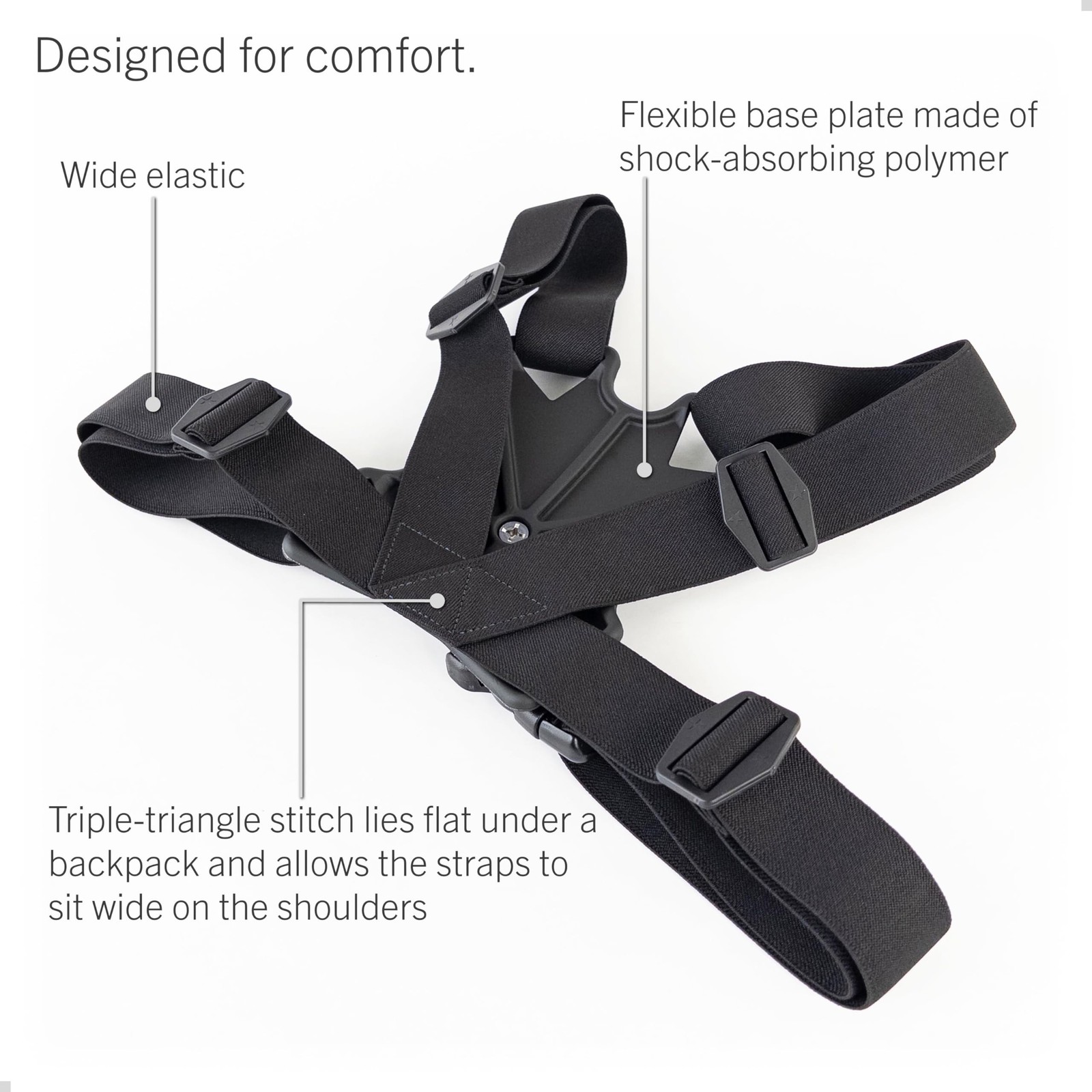 STUNTMAN High Stability Chest Mount with Ball Joint for Action Cameras - Fits...