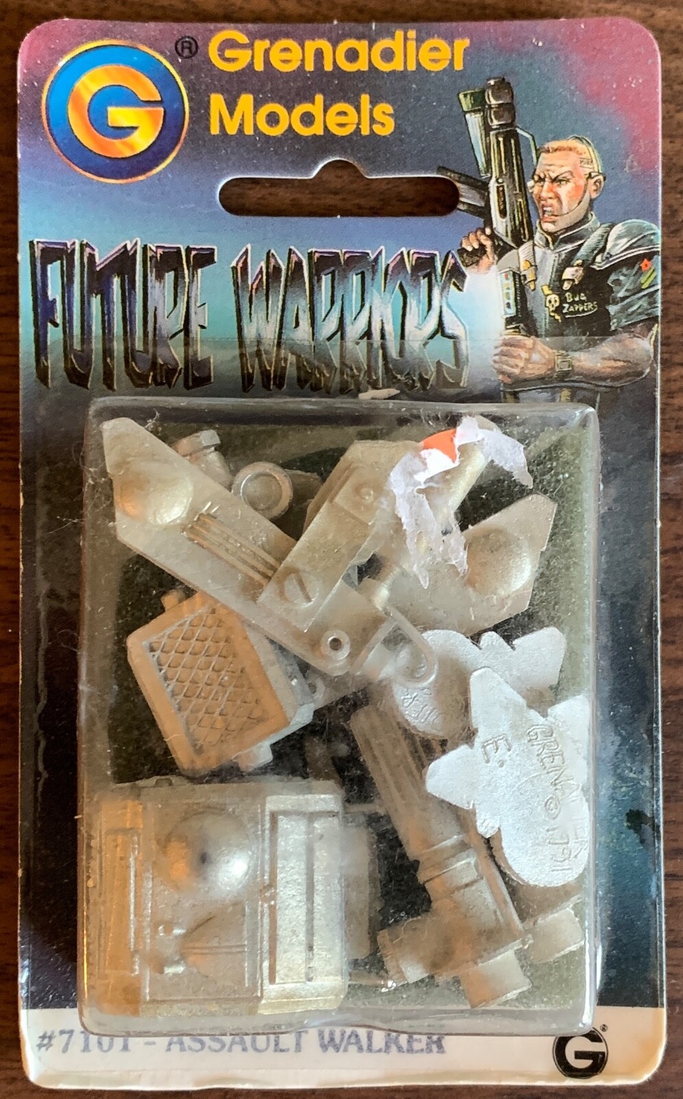 Grenadier Future Warriors Assault Walker Metal Miniatures #7101 New