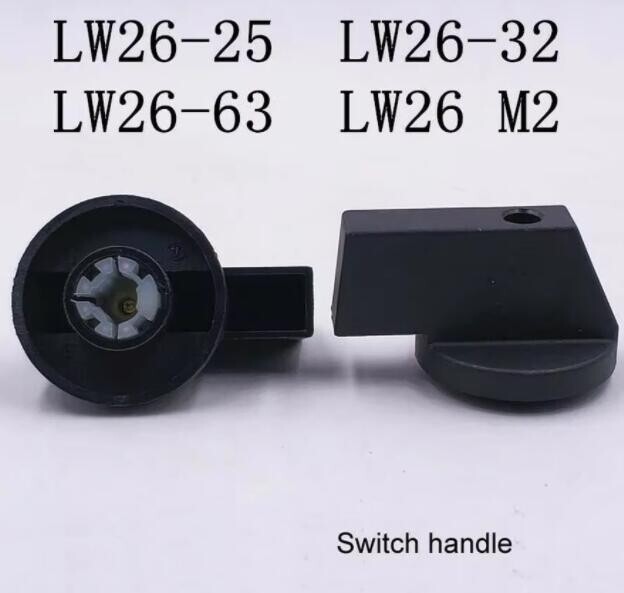 1PC Transfer Switch Handle Accessories Knob Handle Rotary Switch Cam Switch