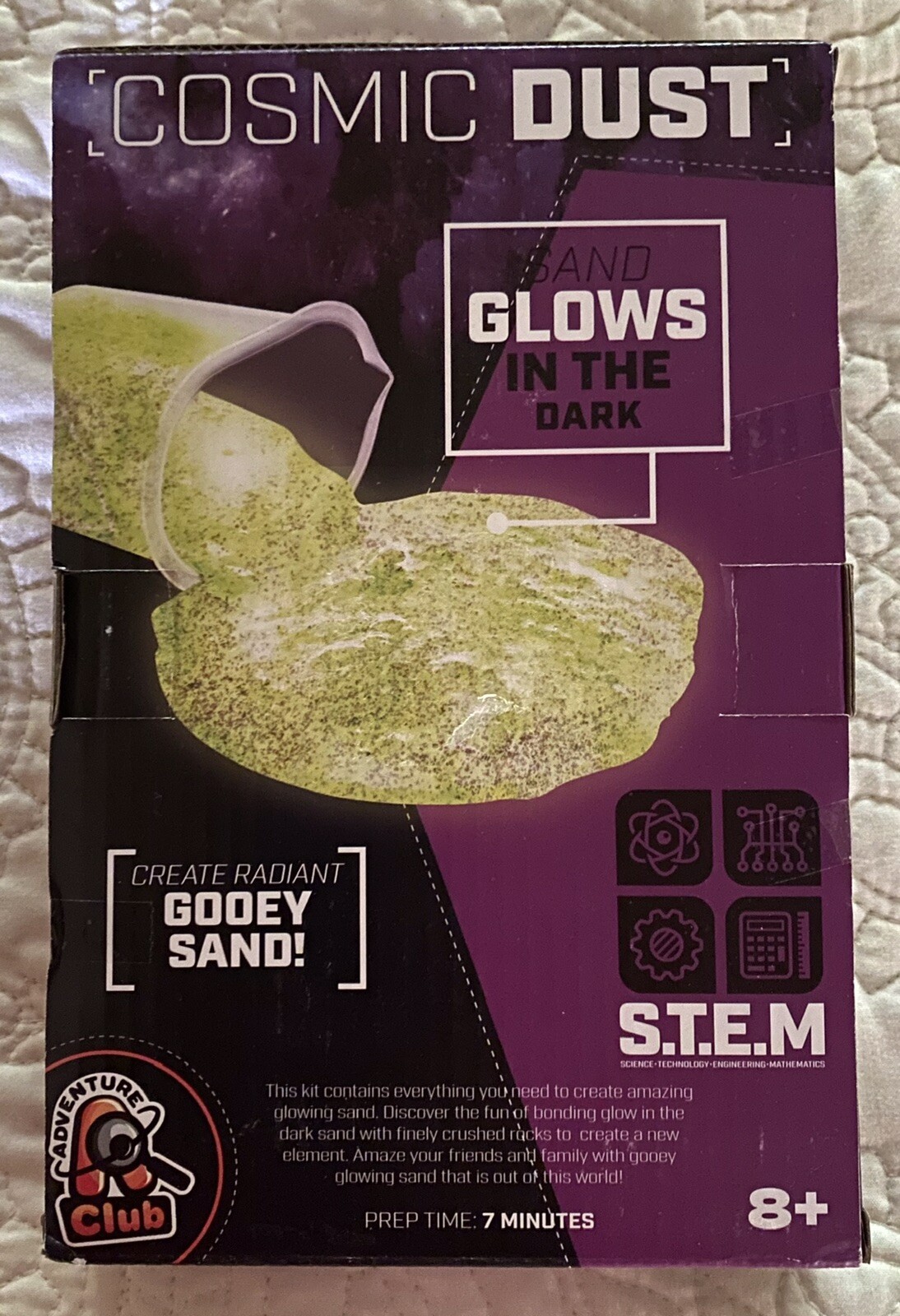 Lot Of 3 COSMIC DUST Gooey Sand Educational Kits S.T.E.M.  Toy New Unopened