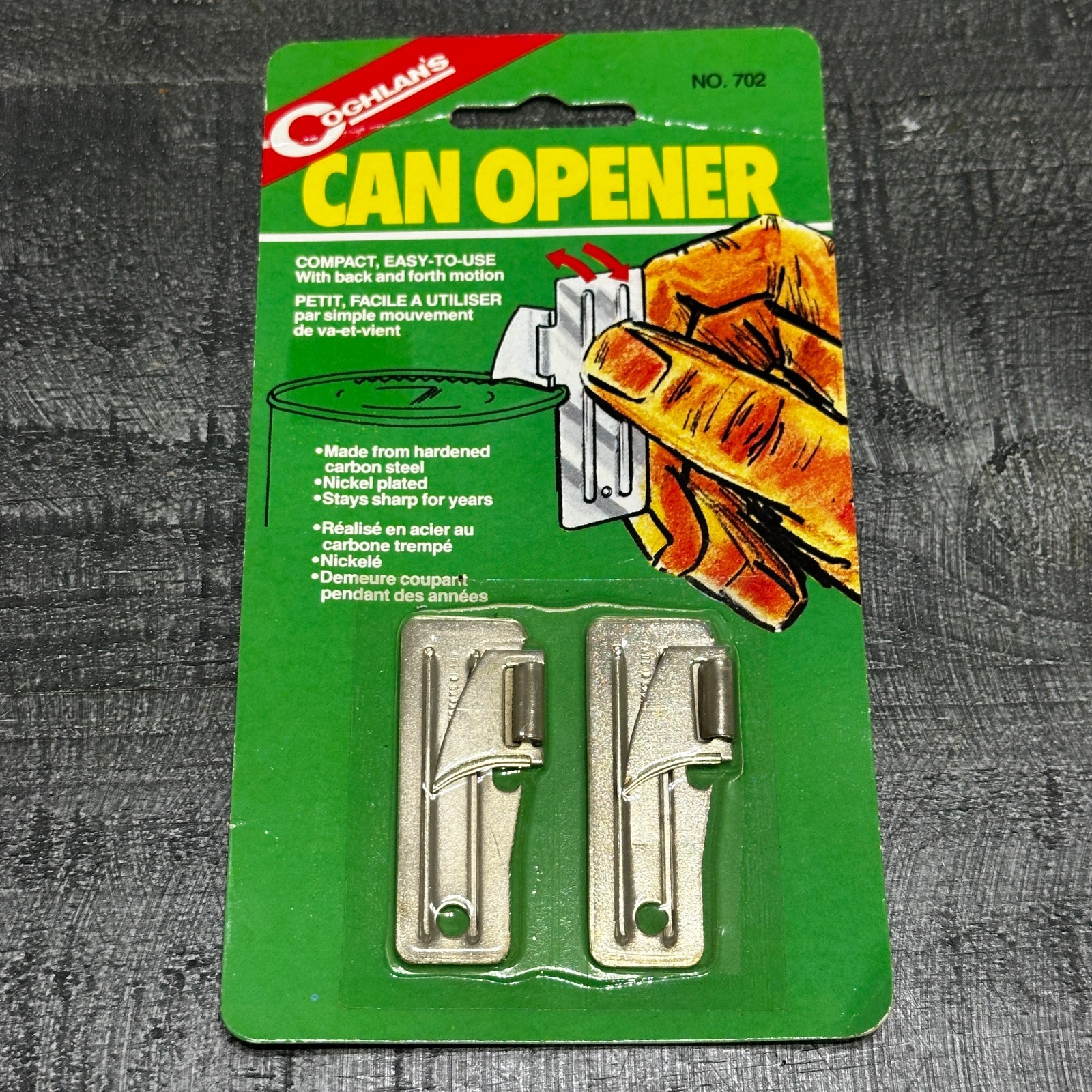 Coghlan's G.I. Can Openers (2 Pack) Compact Food Canned Emergency Survival Tool