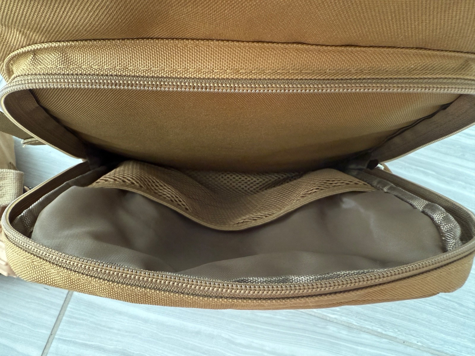 Military Insulated Backpack with Canteen - Sand Color