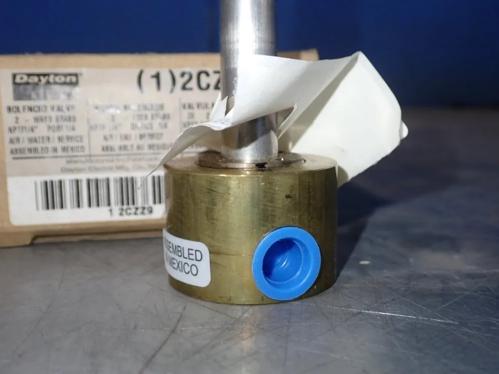 DAYTON SOLENOID VALVE (1) 2CZZ9