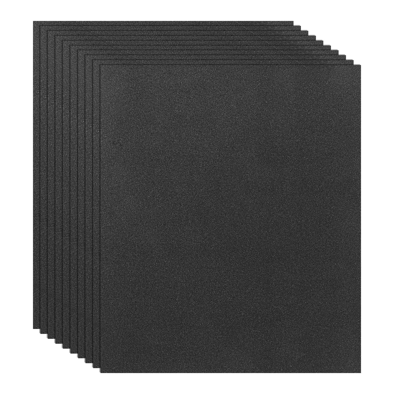10 Pack 9" x 11" Sandpaper, 220 Grit Sand Paper for Wood Furniture