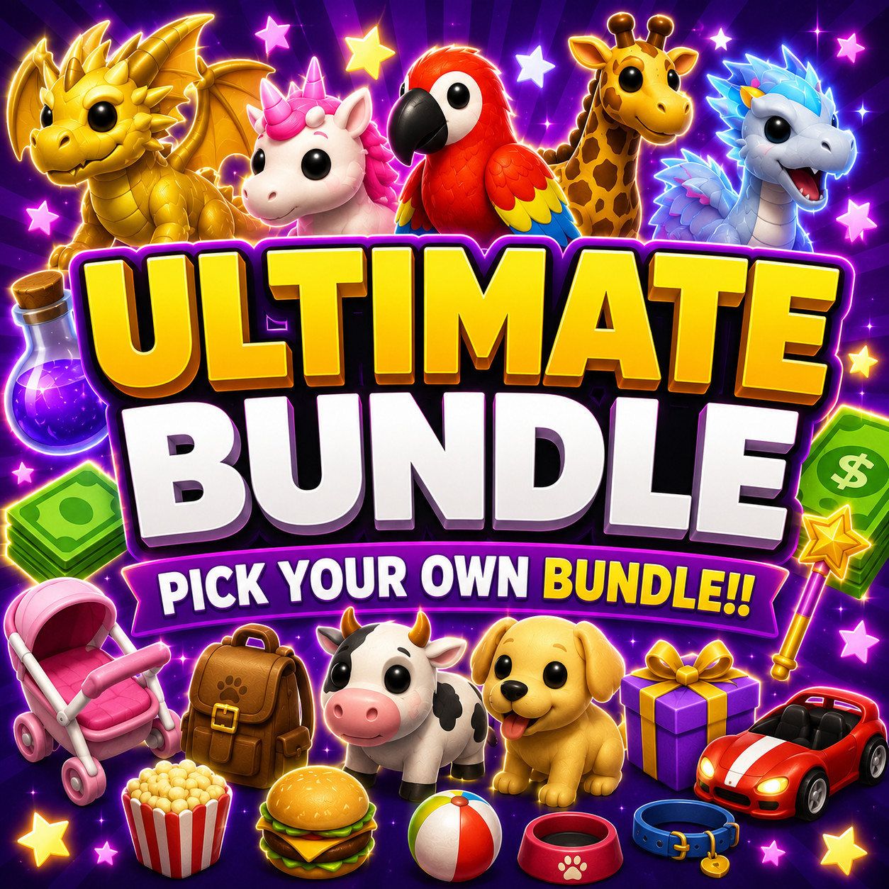 ROBLOX ADOPT ME ULTIMATE BUNDLE ✨Choose your own randomized bundle✨