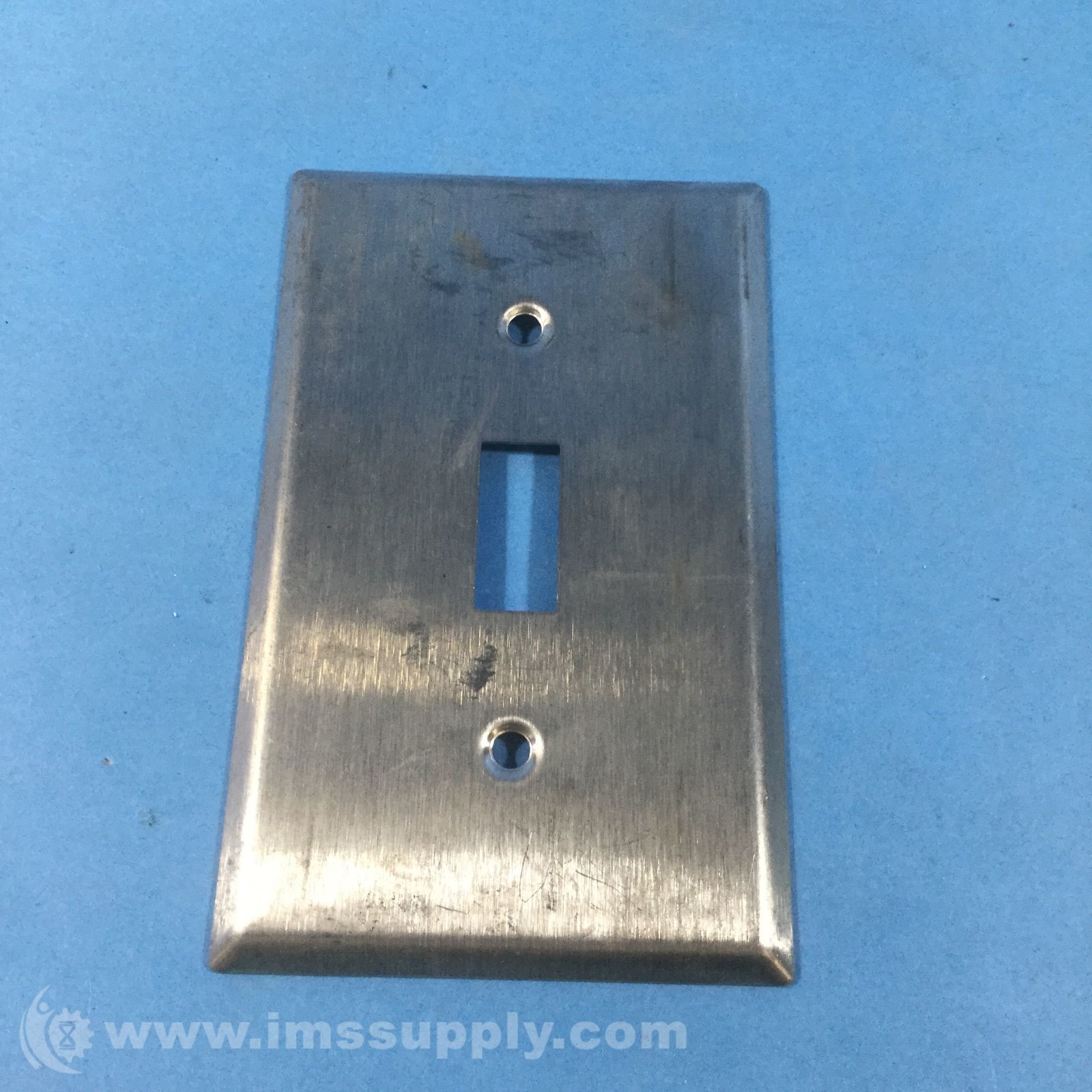 Mulberry 97071 1-Gang Stainless Steel Switch Plate USIP