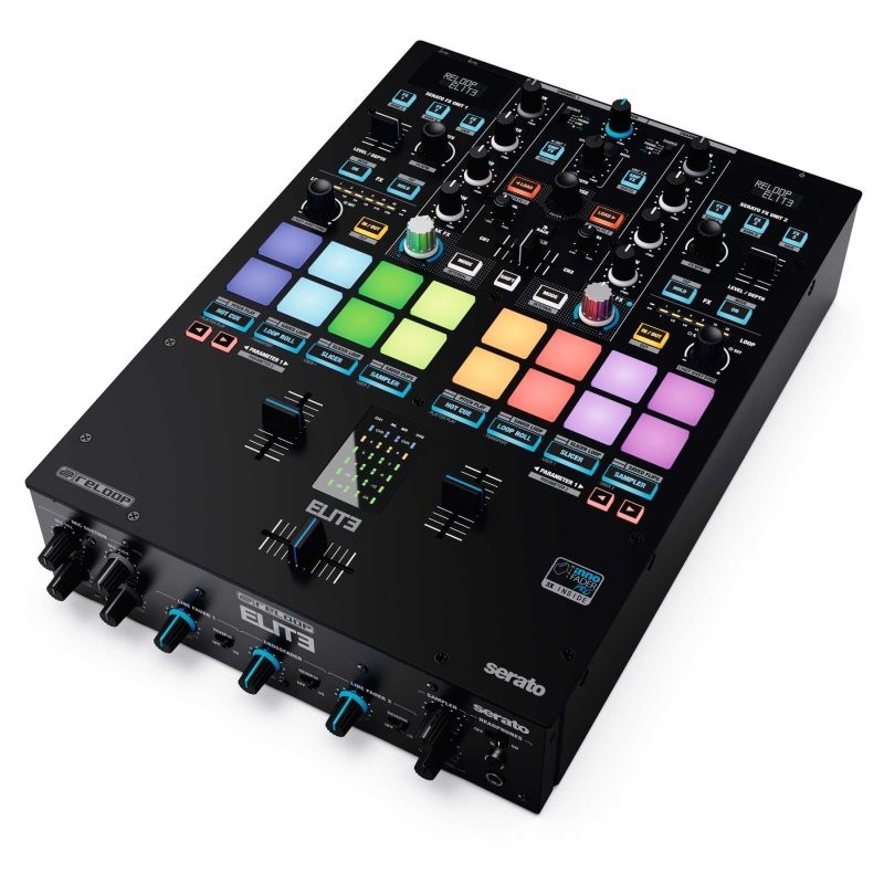 Reloop Elite Professional DVS Mixer for Serato DJ Pro - Black