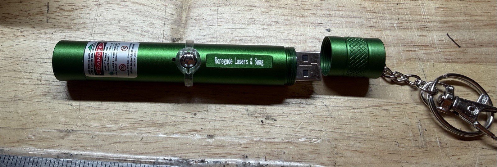 Green Laser Pointer Pen Light Astronomy Beam Rechargeable Lazer